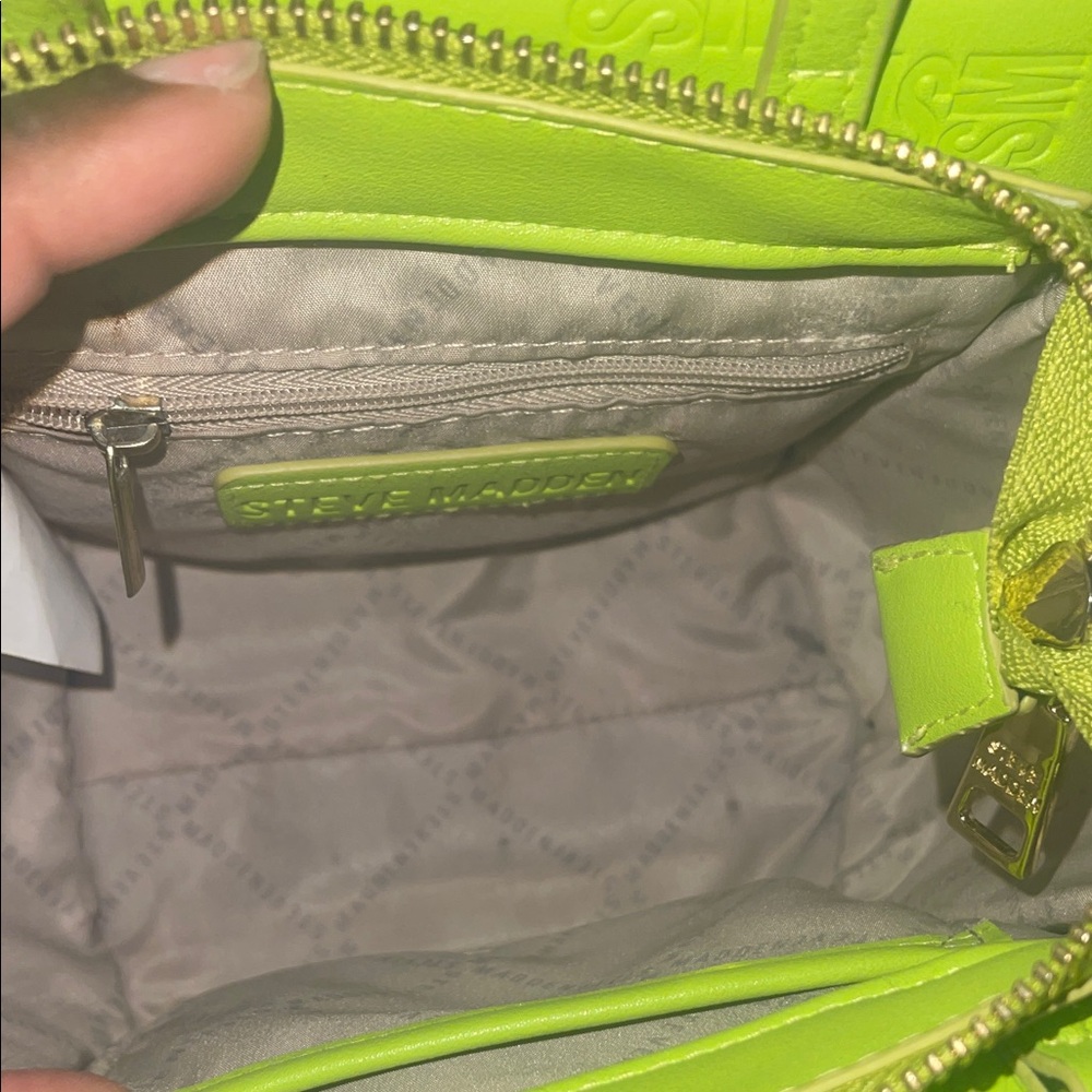 Steve Madden Vibrant Lime Crossbody Bag - Picture 5 of 5